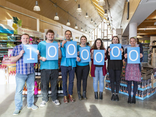 Thank you, you've helped us reach one million donations through Pennies - Adnams PLC