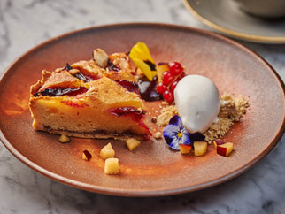 Adnams Smidgin Macerated Plum and Frangipane Tart - Adnams PLC