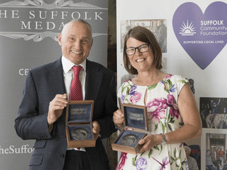 Adnams Chairman, Jonathan Adnams, receives The Suffolk Medal on Suffolk Day. - Adnams PLC