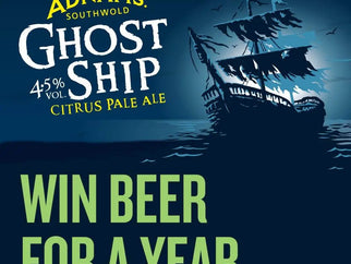 Win Beer For A Year with Ghost Ship 4.5% - Adnams PLC