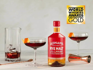 A third Gold Medal for our Rye Malt Whisky - Adnams PLC