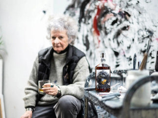 Maggi Hambling x Adnams 6PM Triple Malt Whisky Collaboration - Adnams PLC
