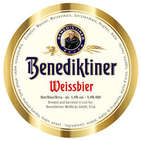 A full wheaty taste with a bright amber colour