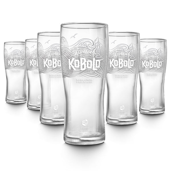 Kobold Pint Glasses. Pack of 12
