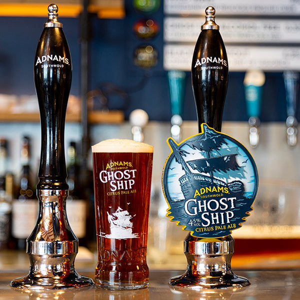 Ghost Ship Pint on a bar