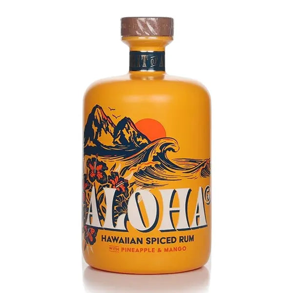 Aloha Hawaiian Spiced Rum  With Pineapple and Mango