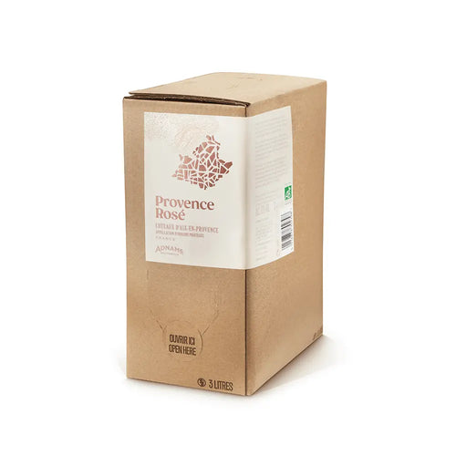 Adnams Provence Rosé, Bag in Box 3 Litre, Coteaux d'Aix en Provence - Adnams PLC