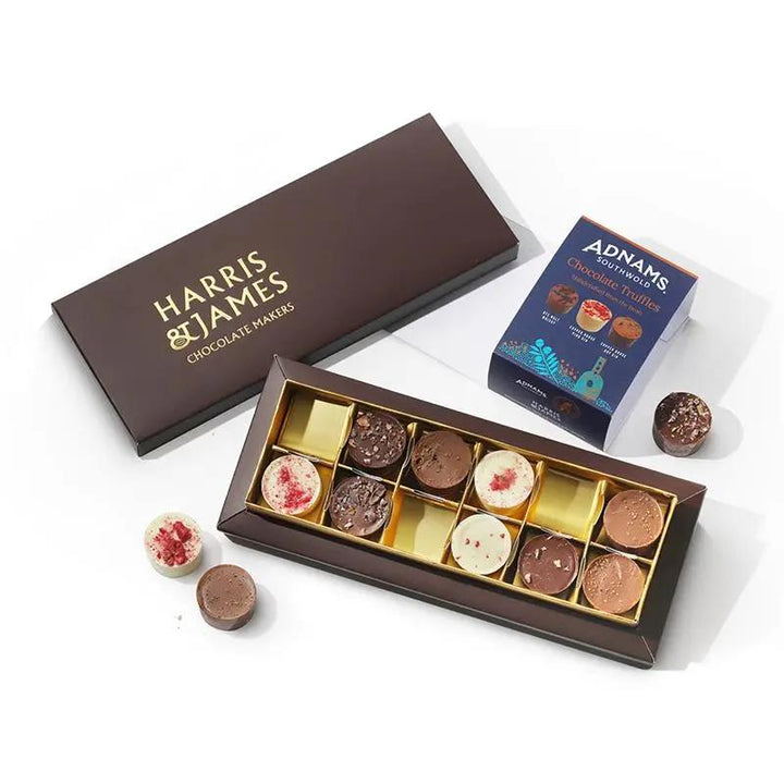 Adnams x H&J Chocolate Truffle Selection Box 