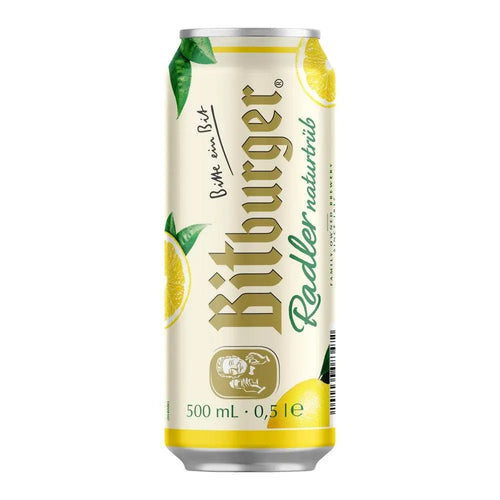 Bitburger Radler Cans, Naturally Cloudy - Adnams PLC