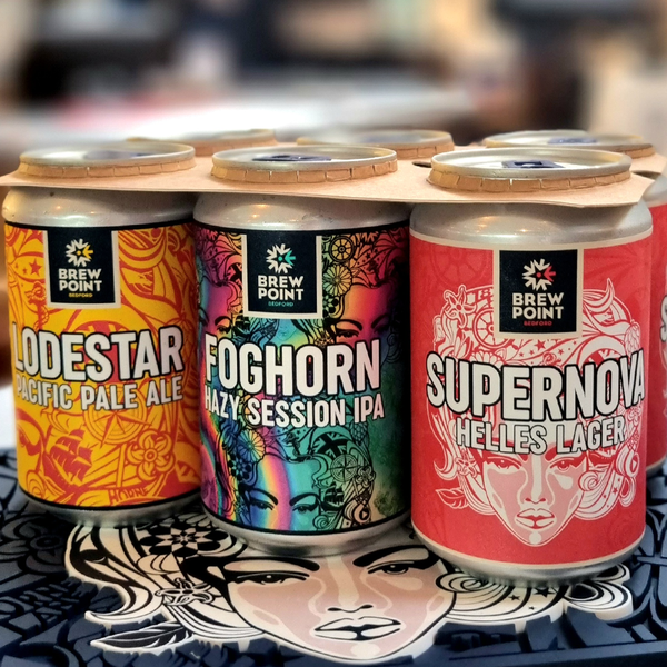 Brewpoint's Lodestar, Pacific Pale Ale Cans