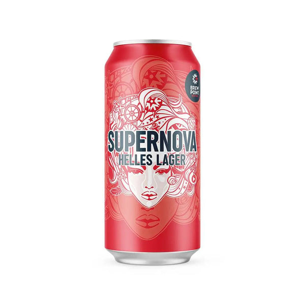 Brewpoint's Supernova, Helles Lager Cans - Adnams PLC