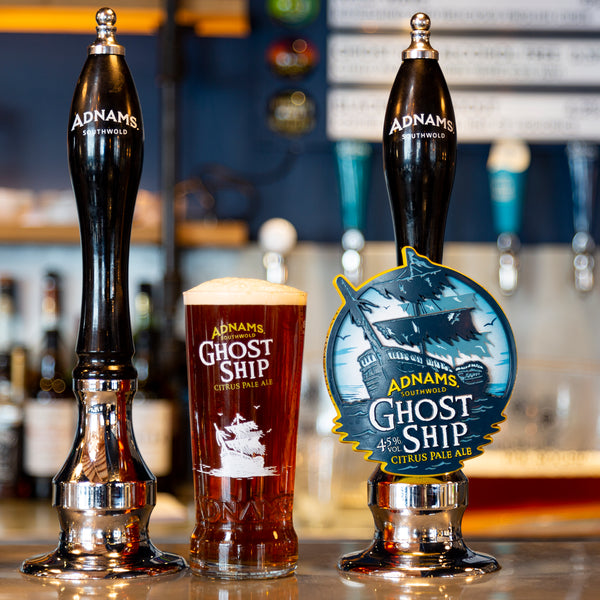 Ghost Ship Pint on bar