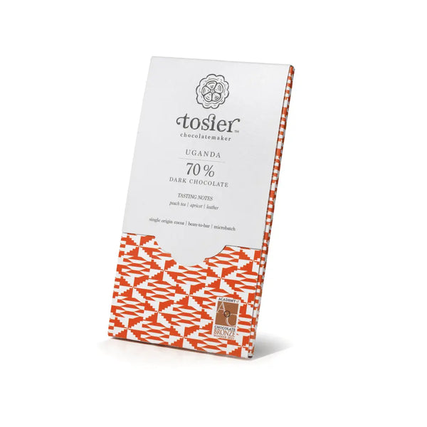 Tosier 70% Chocolate Bar Uganda 60g - Adnams PLC