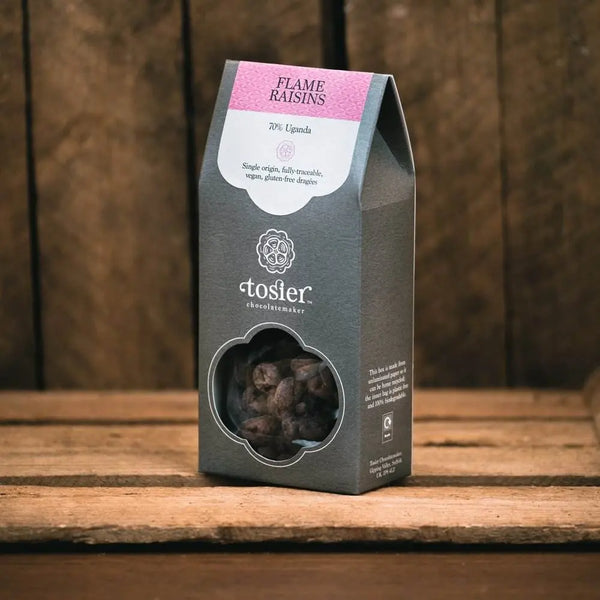 Tosier Flamed Raisins 120g - Adnams PLC
