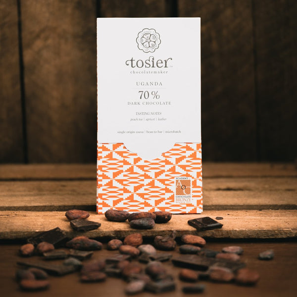 Tosier 70% Chocolate Bar Uganda 60g