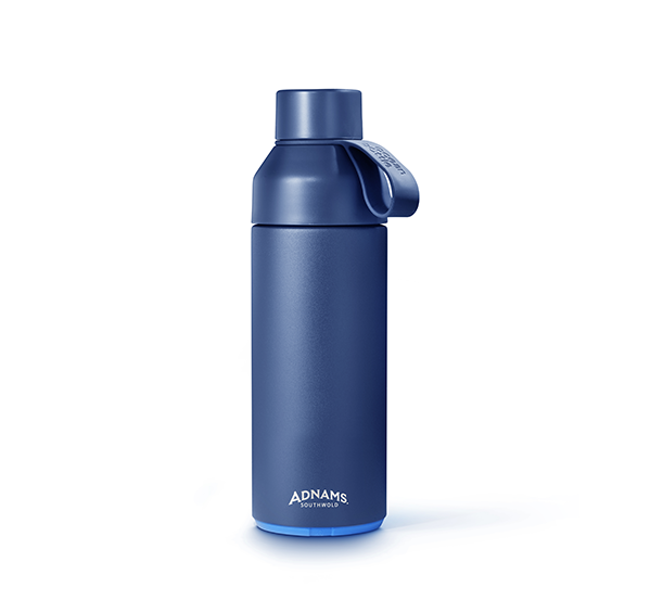 Adnams Ocean Blue Reusable Water Bottle 