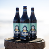 Adnams Old Ale Bottles on Beach