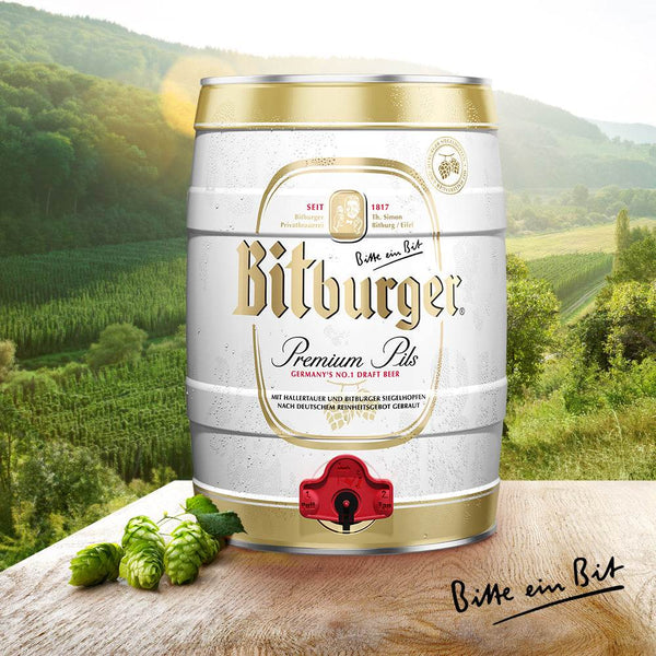 Bitburger Pils Mini-Keg - Adnams PLC