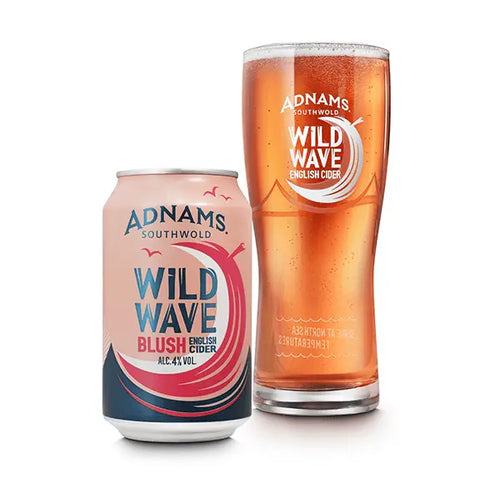 Wild Wave Blush Cider Cans - Adnams PLC