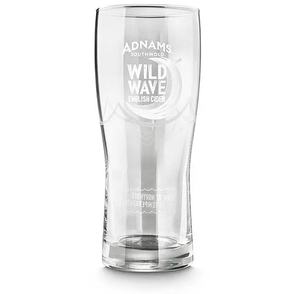 Wild Wave Cider Pint Glasses. Pack of 12 - Adnams PLC